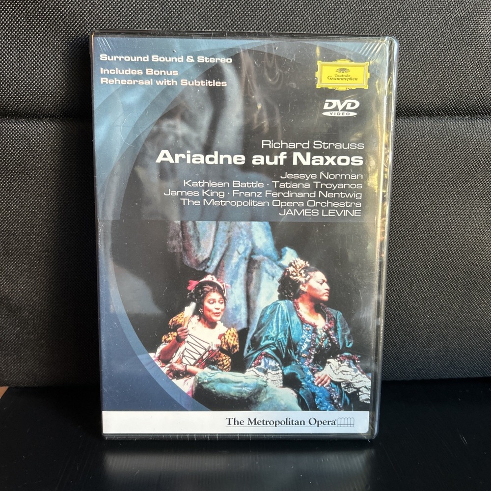 Ariadne Auf Naxos DVD Richard Strauss Metropolitan Opera Jessye Norman 0730289